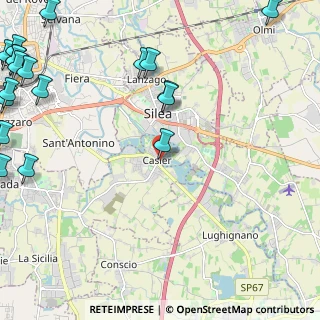 Mappa Piazza S. Pio X, 31030 Casier TV, Italia (3.6515)