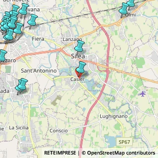 Mappa Piazza S. Pio X, 31030 Casier TV, Italia (3.9845)