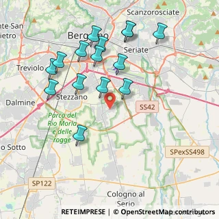 Mappa Via San Nicolò, 24050 Zanica BG, Italia (4.06333)