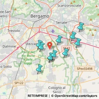 Mappa Via San Nicolò, 24050 Zanica BG, Italia (3.09182)