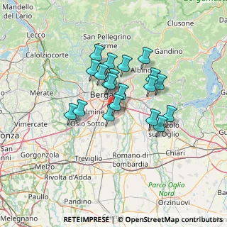 Mappa Via San Nicolò, 24050 Zanica BG, Italia (10.44)