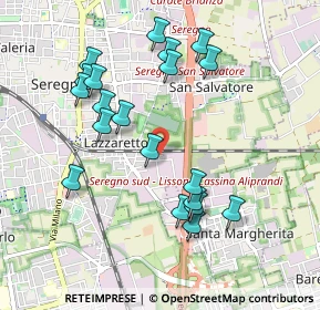 Mappa Via Spontini, 20831 Seregno MB, Italia (0.9685)