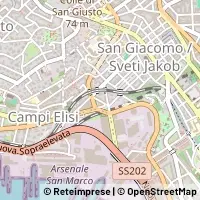 Kort Trieste