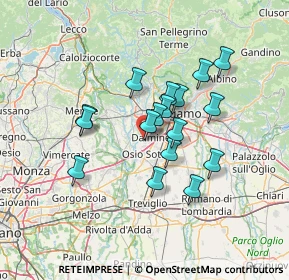 Mappa Via Frank Anna, 24044 Dalmine BG, Italia (10.94588)