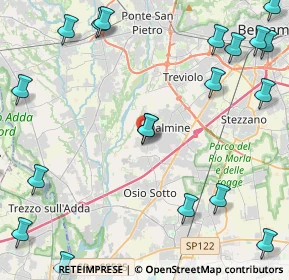 Mappa Via Frank Anna, 24044 Dalmine BG, Italia (6.27)