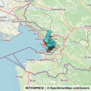 Mappa Via Bergamasco, 34137 Trieste TS, Italia (12.85583)