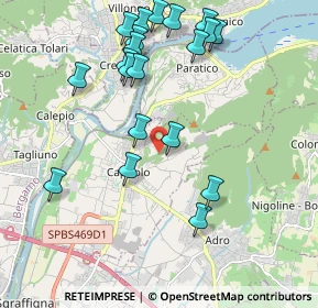 Mappa Via Belvedere, 25031 Capriolo BS, Italia (2.172)