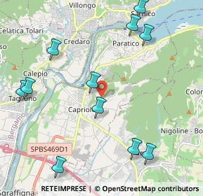 Mappa Via Belvedere, 25031 Capriolo BS, Italia (2.49636)