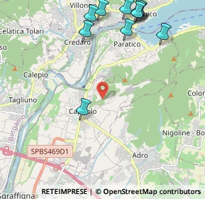 Mappa Via Belvedere, 25031 Capriolo BS, Italia (2.72364)