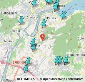 Mappa Via Belvedere, 25031 Capriolo BS, Italia (2.7225)