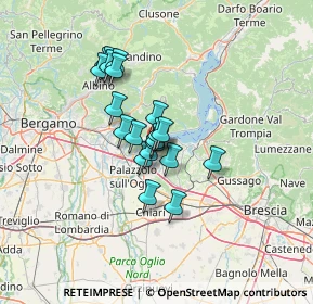 Mappa Via Belvedere, 25031 Capriolo BS, Italia (9.334)