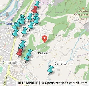Mappa Via Belvedere, 25031 Capriolo BS, Italia (0.5975)