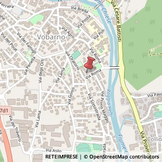 Mappa Via Rossini, 89, 25079 Vobarno, Brescia (Lombardia)