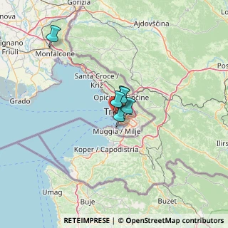 Mappa Via Vittorio Locchi, 34123 Trieste TS, Italia (40.60105)