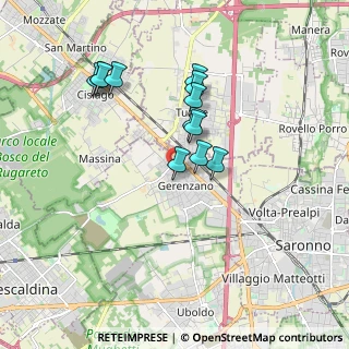 Mappa Via Roma, 21040 Gerenzano VA, Italia (1.58583)
