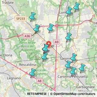 Mappa Via Roma, 21040 Gerenzano VA, Italia (4.59143)