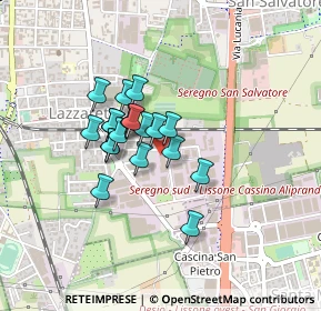 Mappa Via Arturo Toscanini, 20831 Seregno MB, Italia (0.291)