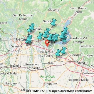 Mappa Via Morola, 24060 Castelli Calepio BG, Italia (10.108)