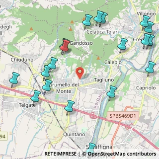 Mappa Via Morola, 24060 Castelli Calepio BG, Italia (2.966)