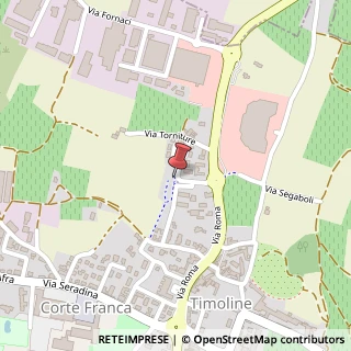 Mappa Via Gianfranco Miglio, 27, 25040 Corte Franca, Brescia (Lombardia)