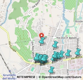Mappa Via Medaglie D'Argento, 24064 Grumello del Monte BG, Italia (0.583)