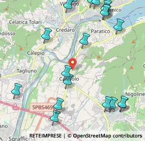 Mappa Via Soldato Giuseppe Sabbadini, 25031 Capriolo BS, Italia (2.7975)