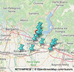 Mappa Via Soldato Giuseppe Sabbadini, 25031 Capriolo BS, Italia (9.3625)