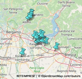 Mappa Via Soldato Giuseppe Sabbadini, 25031 Capriolo BS, Italia (9.83857)