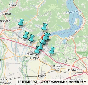 Mappa Via Soldato Giuseppe Sabbadini, 25031 Capriolo BS, Italia (3.98182)