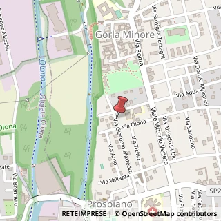 Mappa Via Giacomo Matteotti, 54, 21055 Gorla Minore, Varese (Lombardia)