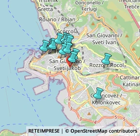 Mappa Via Ponziana, 34137 Trieste TS, Italia (1.154)