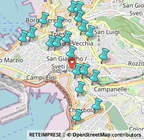 Mappa Via Ponziana, 34137 Trieste TS, Italia (0.961)