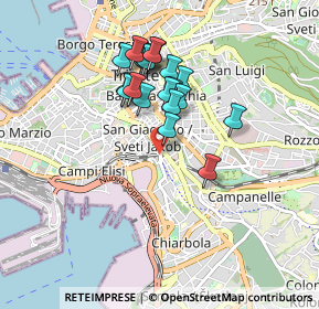 Mappa Via Ponziana, 34137 Trieste TS, Italia (0.729)