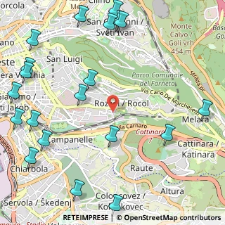 Mappa 34139 Trieste TS, Italia (1.554)