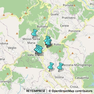 Mappa Piazza Chiesa, 13825 Valle Mosso BI, Italia (1.05)
