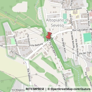 Mappa Via Cacciatori delle Alpi, 79, 20030 Seveso, Monza e Brianza (Lombardia)