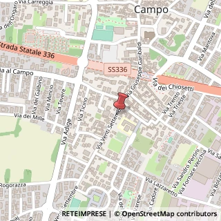 Mappa Via XX Settembre, 9, 21010 Cardano al Campo, Varese (Lombardia)