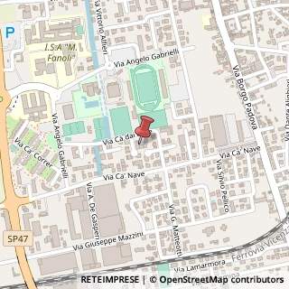 Mappa Via C? Dai Pase, 59, 35013 Cittadella, Padova (Veneto)