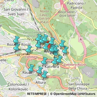 Mappa Via Robert Koch, 34123 Trieste TS, Italia (0.7525)