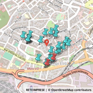 Mappa Via Samuele Romanin, 34143 Trieste TS, Italia (0.18148)