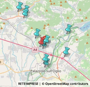 Mappa Via Signorelli L., 24064 Grumello del Monte BG, Italia (3.51636)