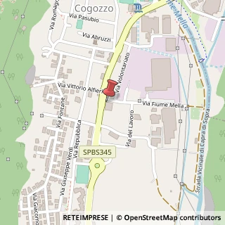 Mappa Via Fiume Mella, 6, 25069 Villa Carcina, Brescia (Lombardia)