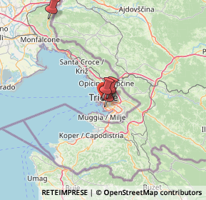 Mappa Via S. Marco, 34144 Trieste TS, Italia (55.26167)