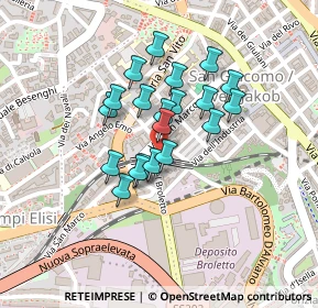 Mappa Via S. Marco, 34144 Trieste TS, Italia (0.161)