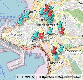 Mappa Via S. Marco, 34144 Trieste TS, Italia (0.946)