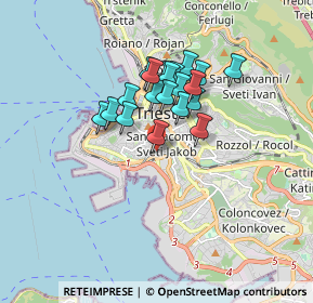 Mappa Via S. Marco, 34144 Trieste TS, Italia (1.27)