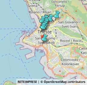 Mappa Via S. Marco, 34144 Trieste TS, Italia (1.28455)