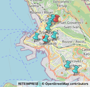 Mappa Via S. Marco, 34144 Trieste TS, Italia (2.04545)