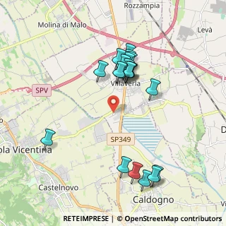 Mappa Viale dell'Industria, 36030 Villaverla VI, Italia (1.859)
