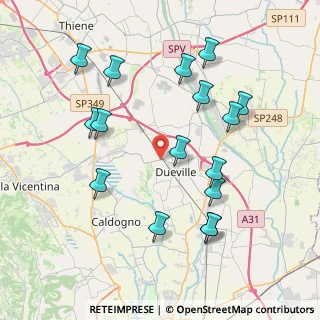 Mappa Via Monte Pasubio, 36031 Dueville VI, Italia (4.13313)